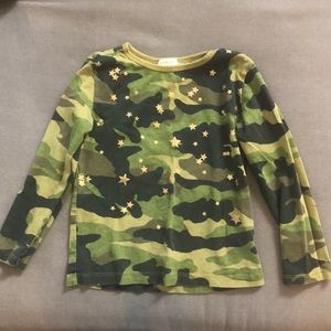 Long sleeve camo t-shirt